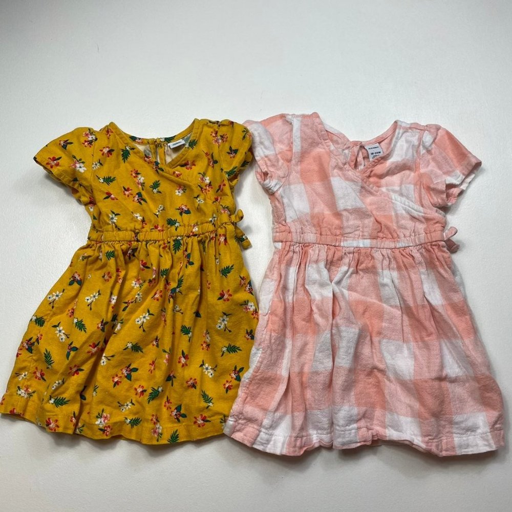 Old Navy Baby Girl Dress Bundle 18/24m